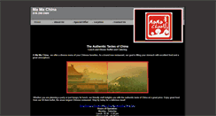 Desktop Screenshot of mamachinaresturant.com